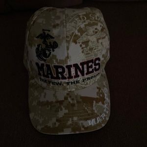 Marine ball cap, digital camo in great condition